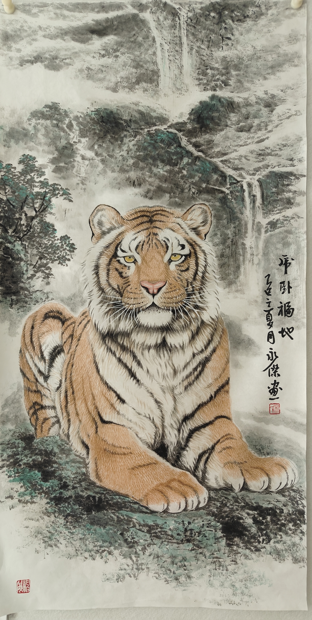 骆正山简介田茂怀暖雪虎画最贵一幅画家赵开霖简介常州画家陆琨陈胜广