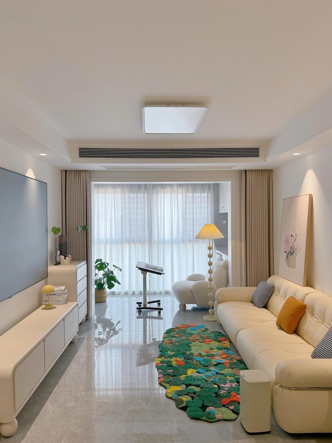 89 平的小房子,虽不宽敞却格外温馨舒适.