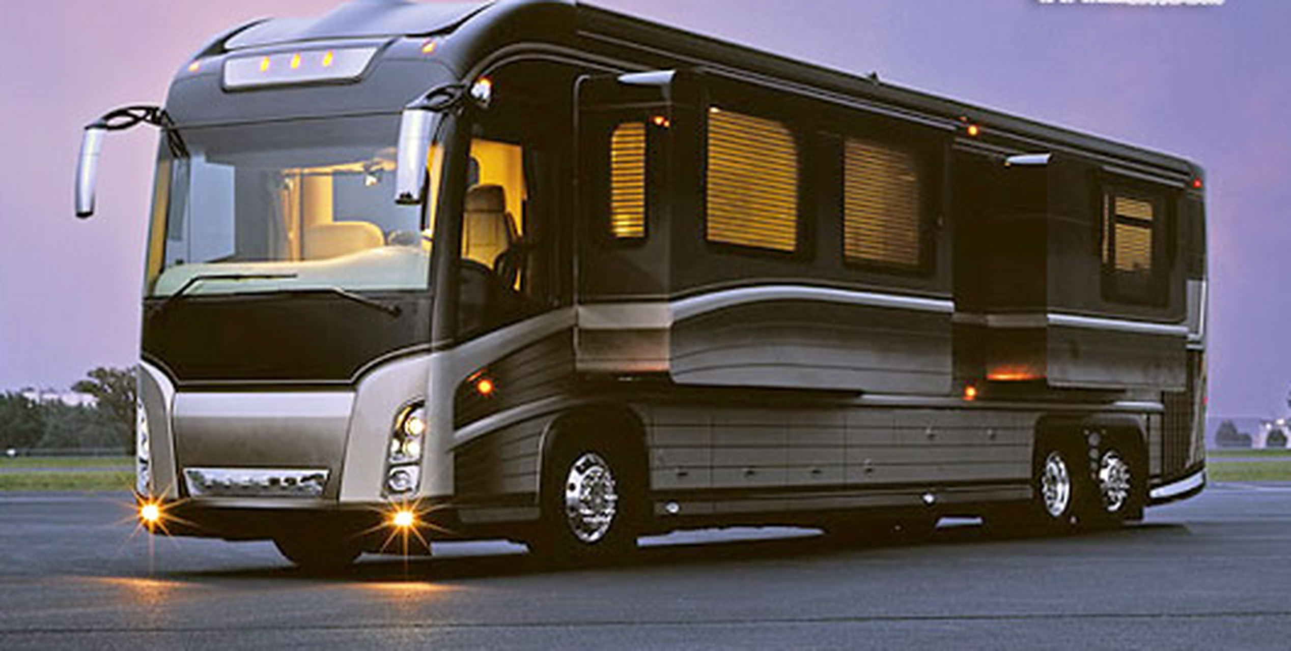 自行式a型房车:是目前自行式房车中体积最大的一种,是在一个经过特殊