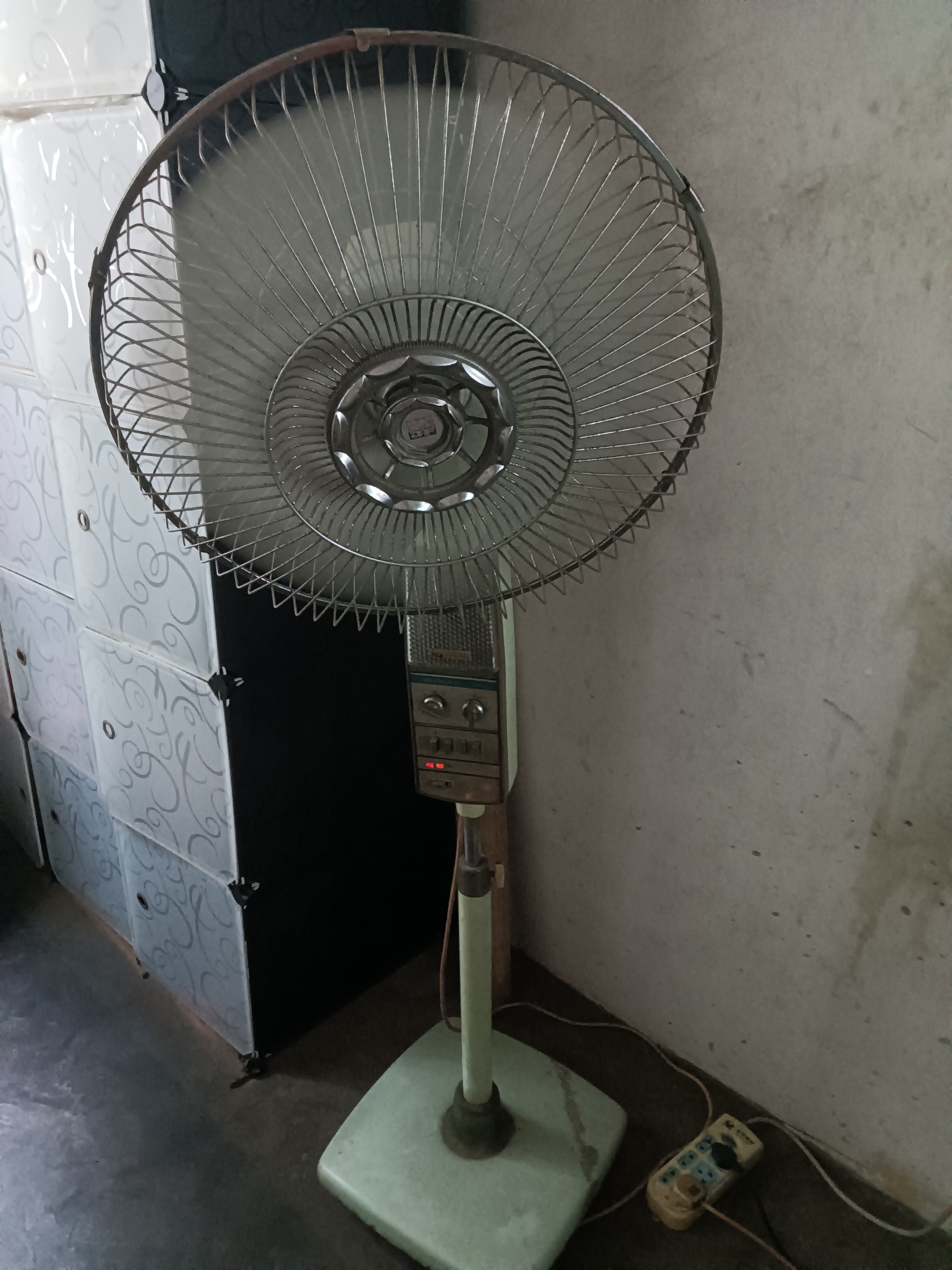 叶子老式海鸥落地电风扇图片红山花电风扇