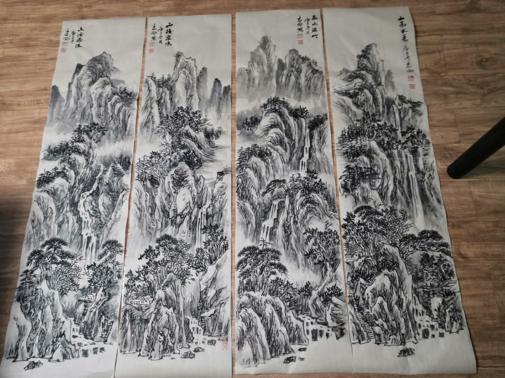 郭志刚山水作品