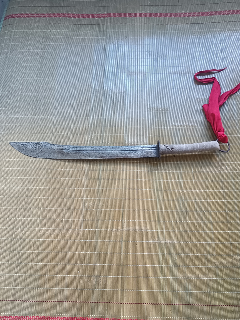 文物# 抗日战场上29军的制式刀,无极刀实物,喜峰口战役中杀出了中国