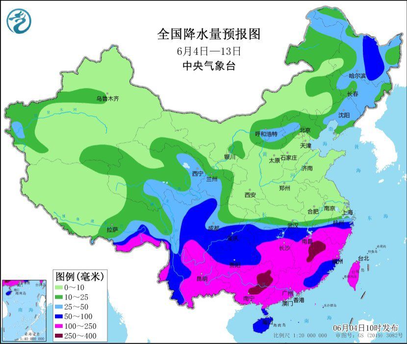 9715全国降水预报图出炉!