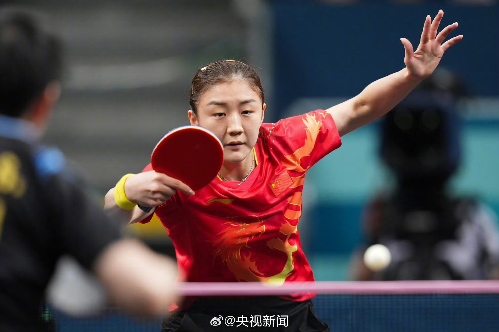 陈梦冠军孙颖莎亚军[金牌]】巴黎奥运会乒乓球女单决赛,陈梦 战胜队友