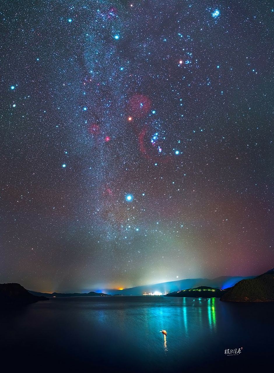 醉后不知天在水,满船清梦压星河.#题龙阳县青草湖##百妖谱