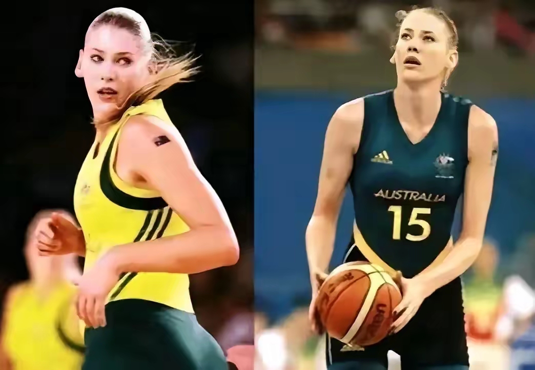 澳大利亚女篮传奇球星劳伦-杰克逊今年到中国参加篮球比赛接受媒体