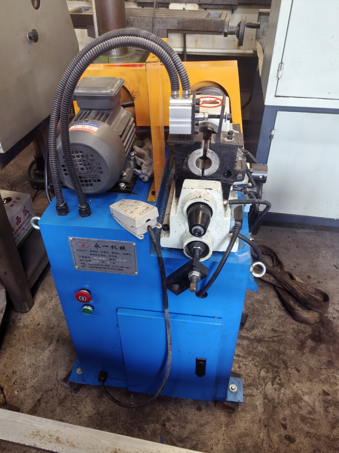 回收转让精品倒角机切管机137180