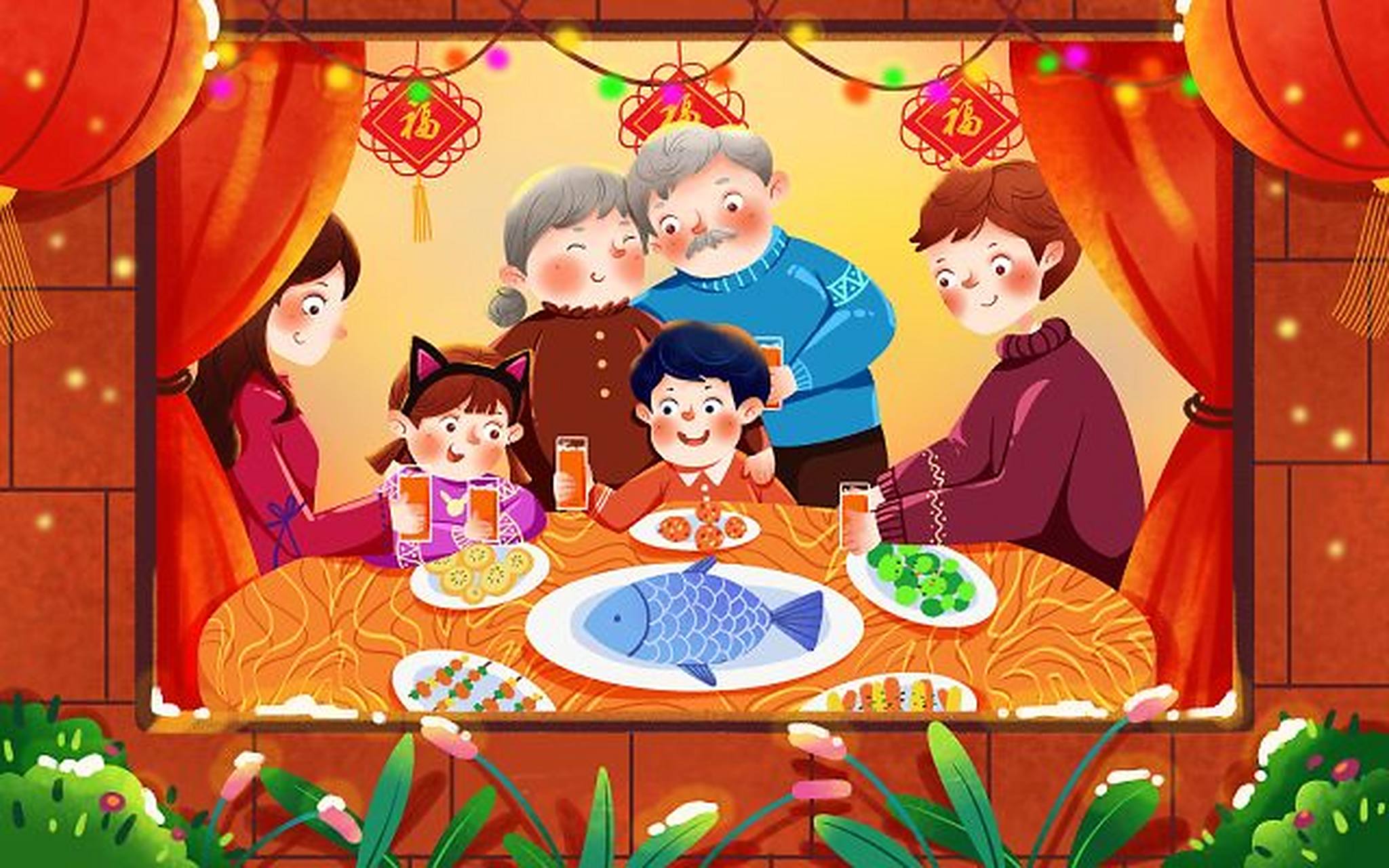 朋友说,过年的时候,感觉到孩子多的家庭,兄弟姐妹们聚到一起是件幸福