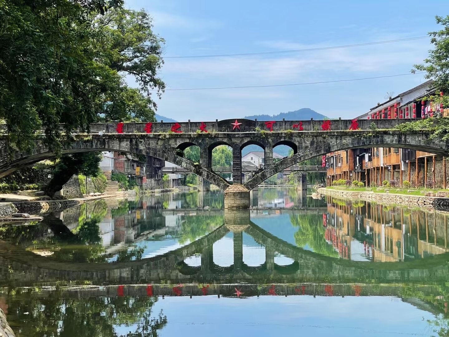 白沙古镇,浏阳河之源,传奇之