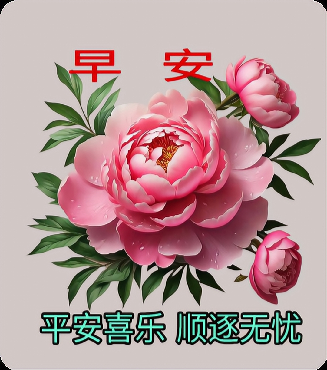 早安!平安喜乐,顺遂无忧.#动态连更挑战