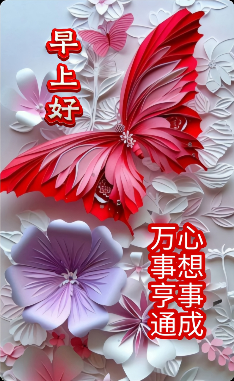 早上好  心想事成  万事顺遂