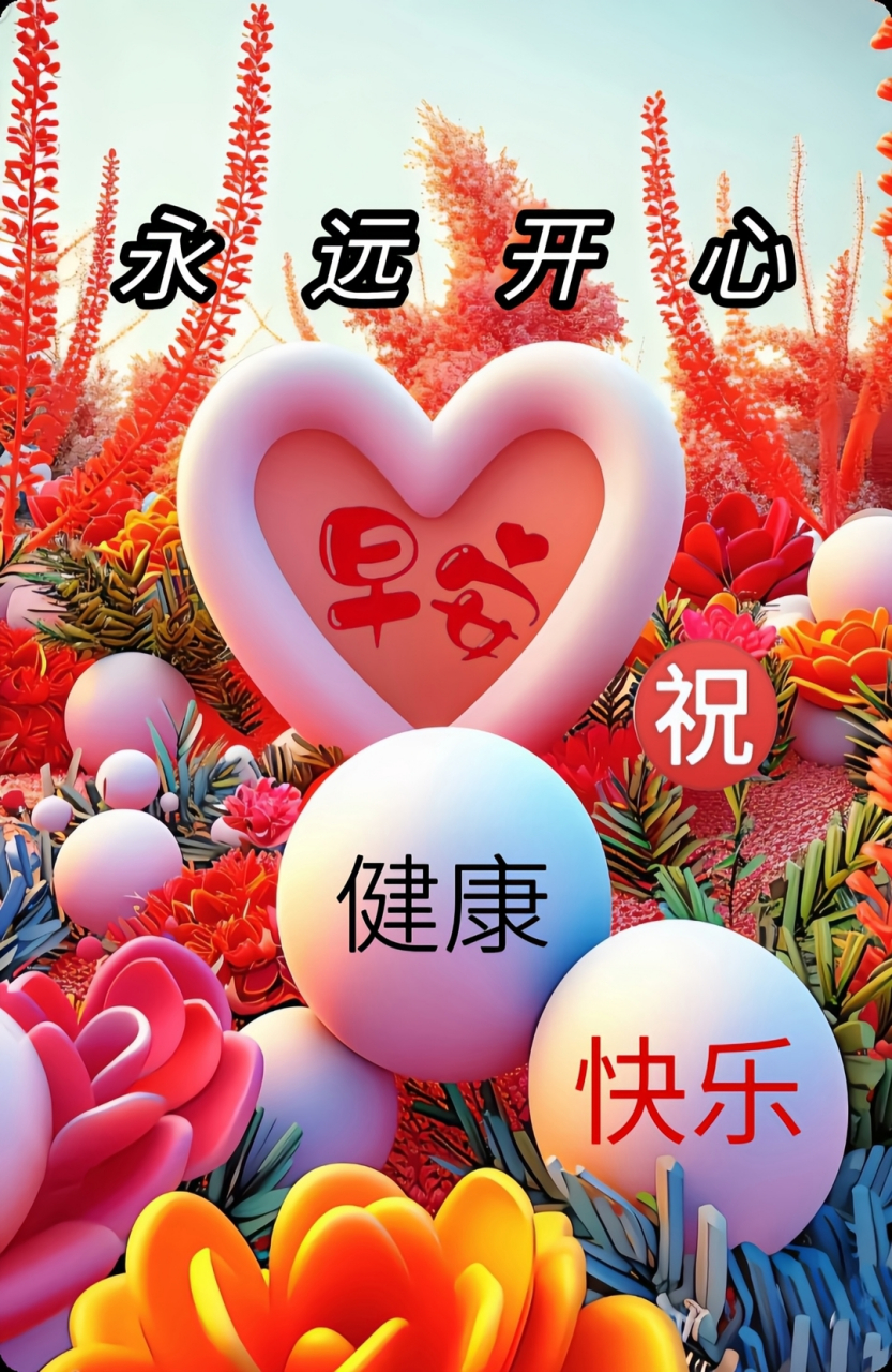 早安图:永远开心!