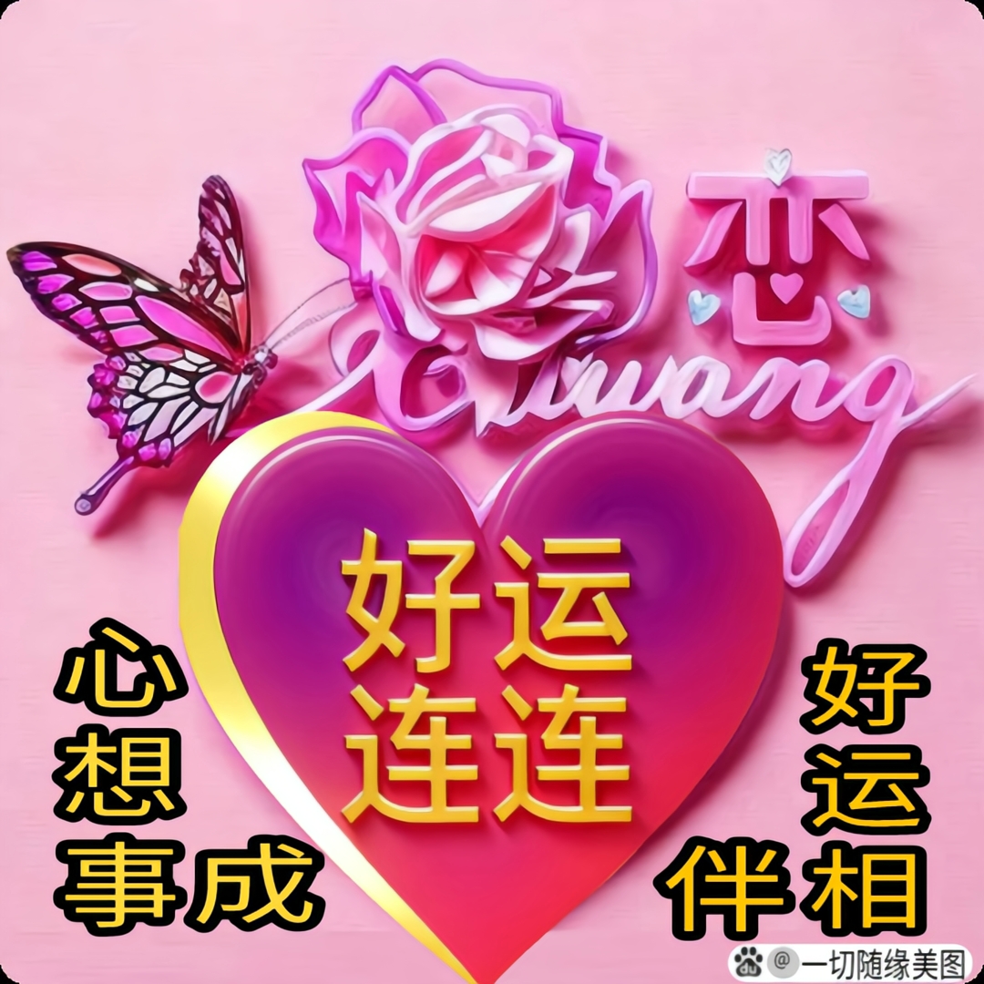 好运相伴 心想事成
