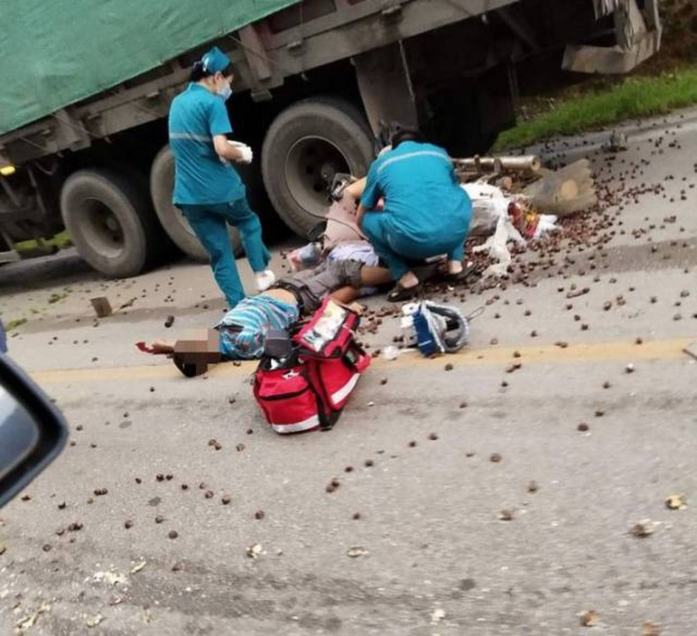 交通事故死亡惨状图片