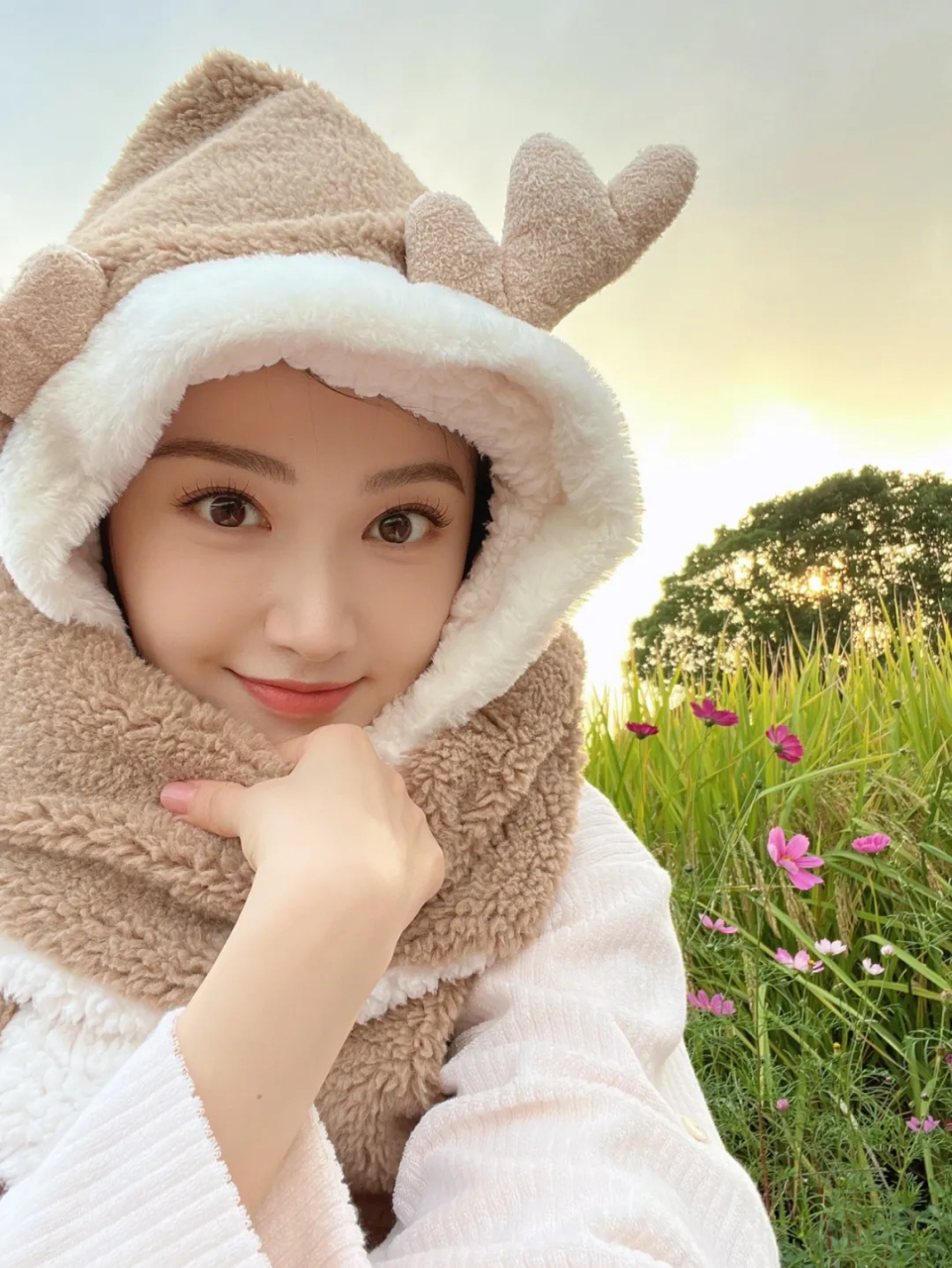 景甜可爱美照吖③