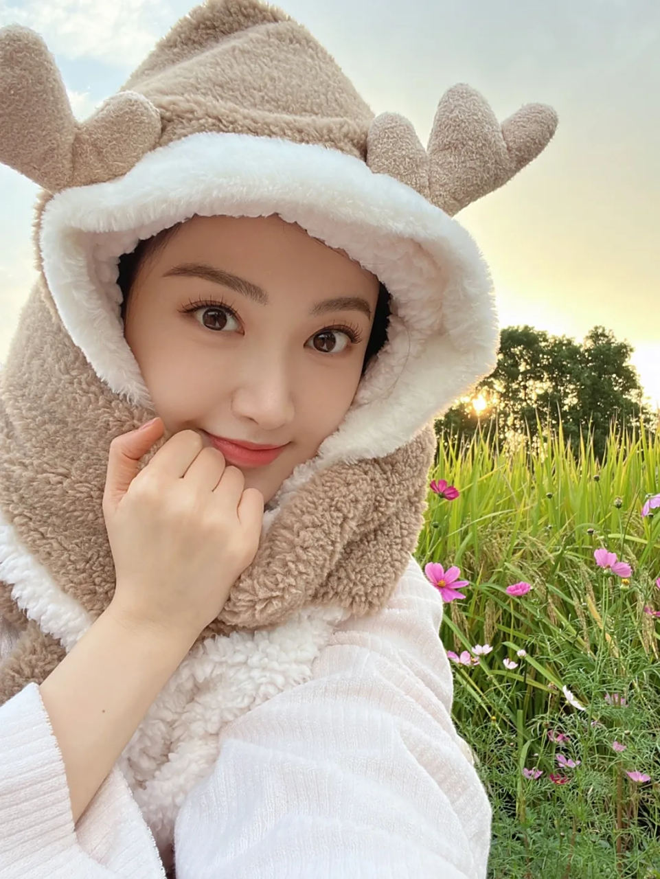 景甜可爱美照吖③