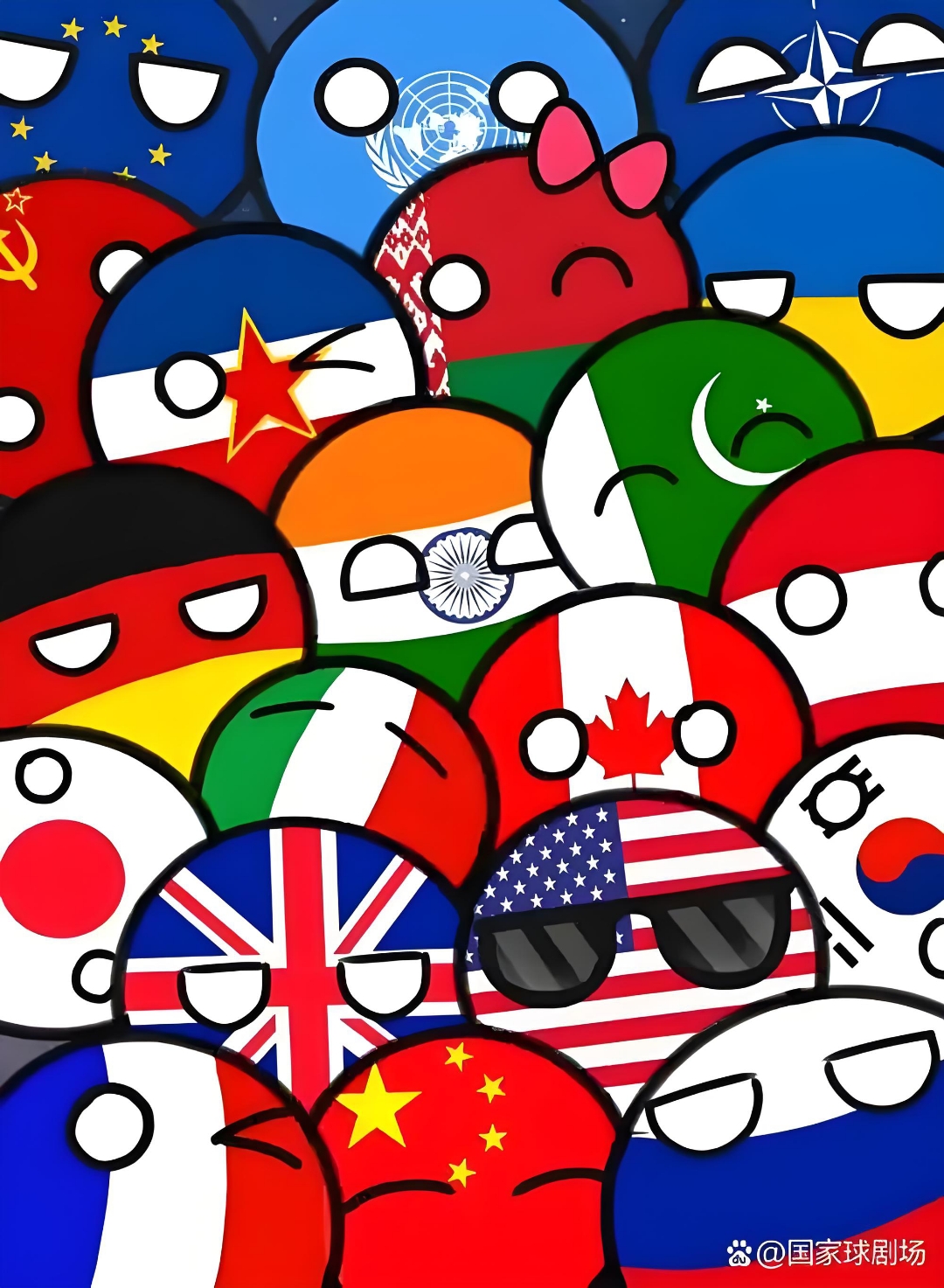 波兰球合影#波兰球