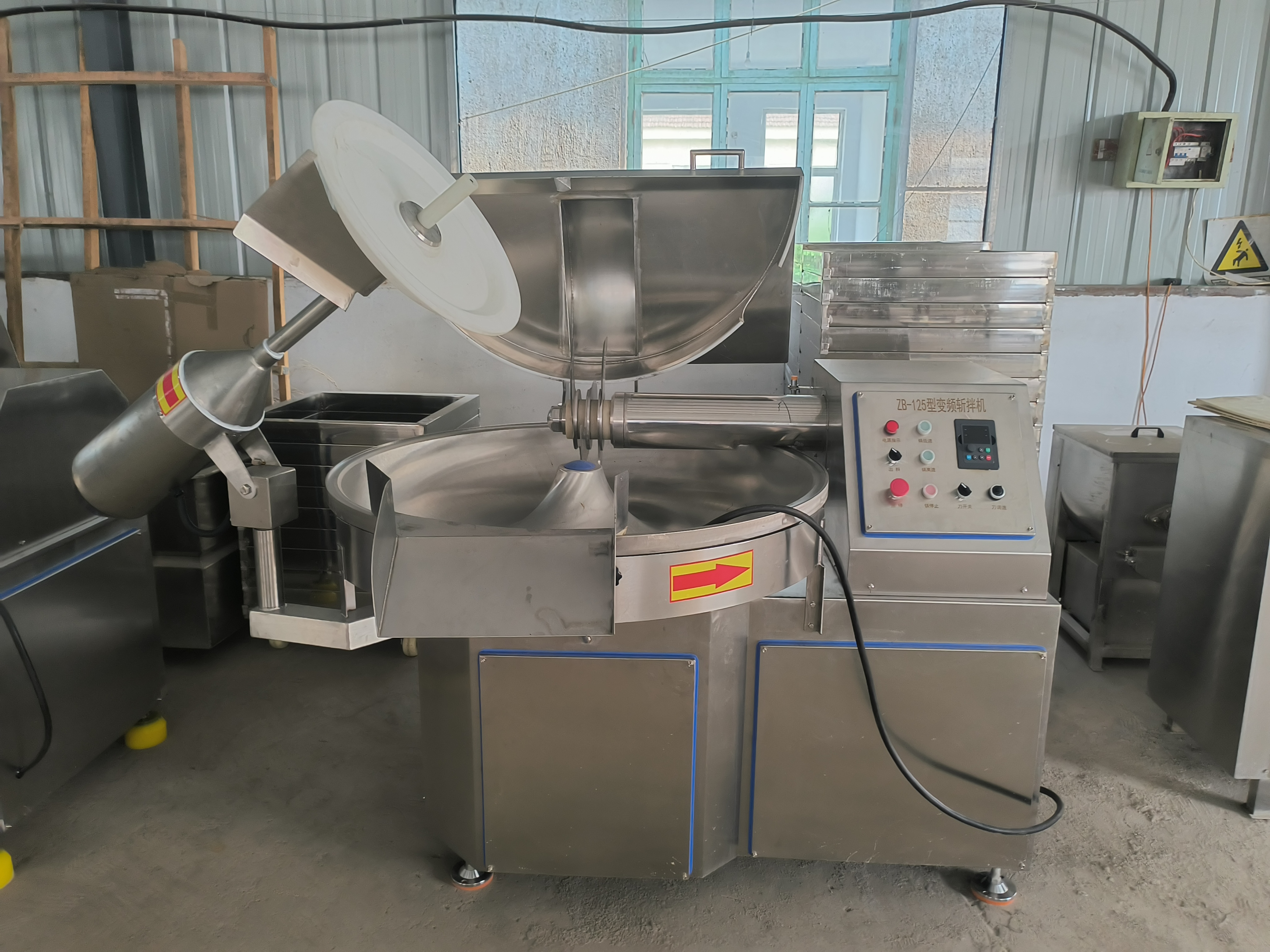 zb-125型,80型斩拌机,拌料机,变频调控,新鲜美味,一机搞定