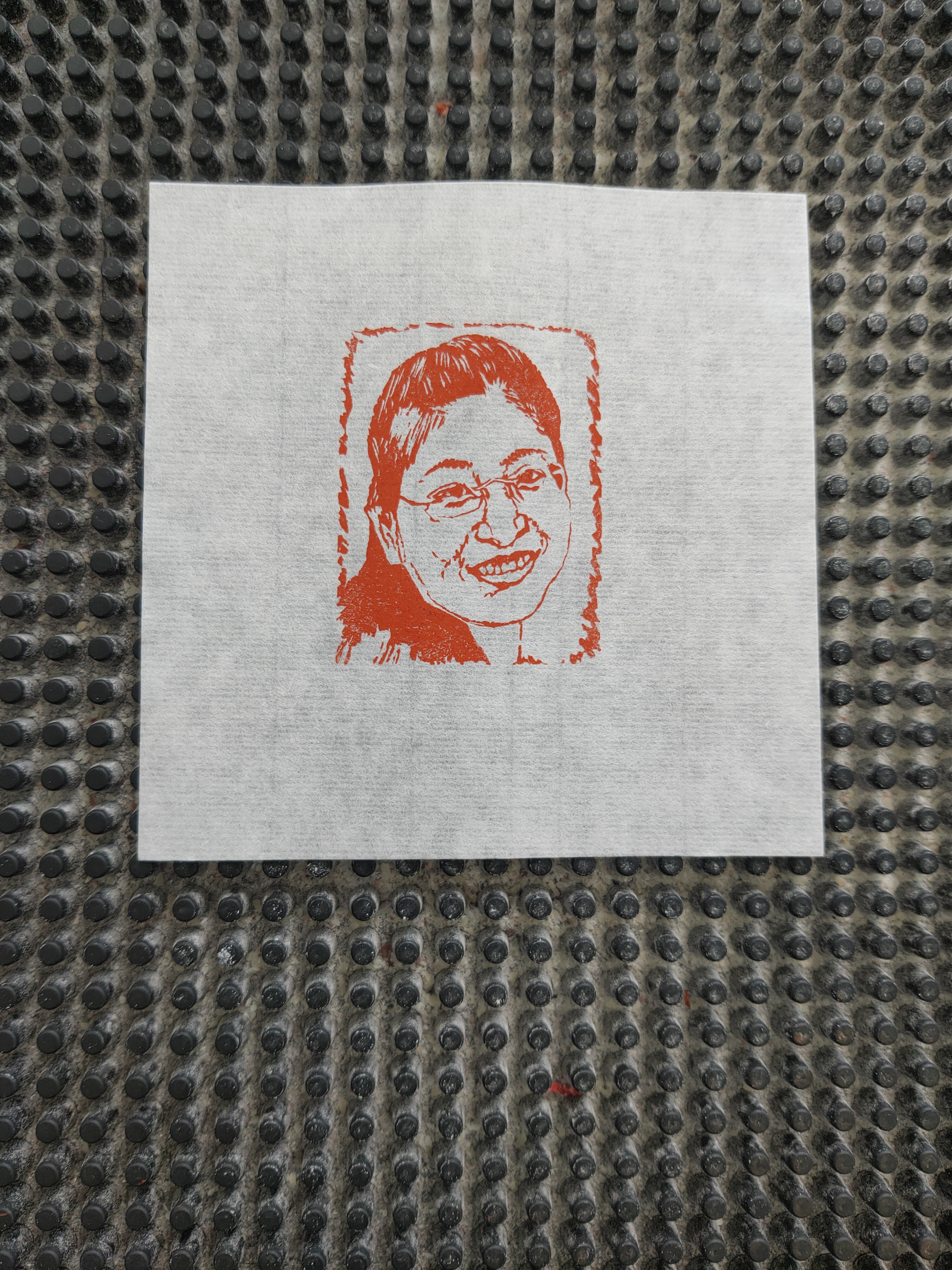 高敖日格乐篆刻肖像印