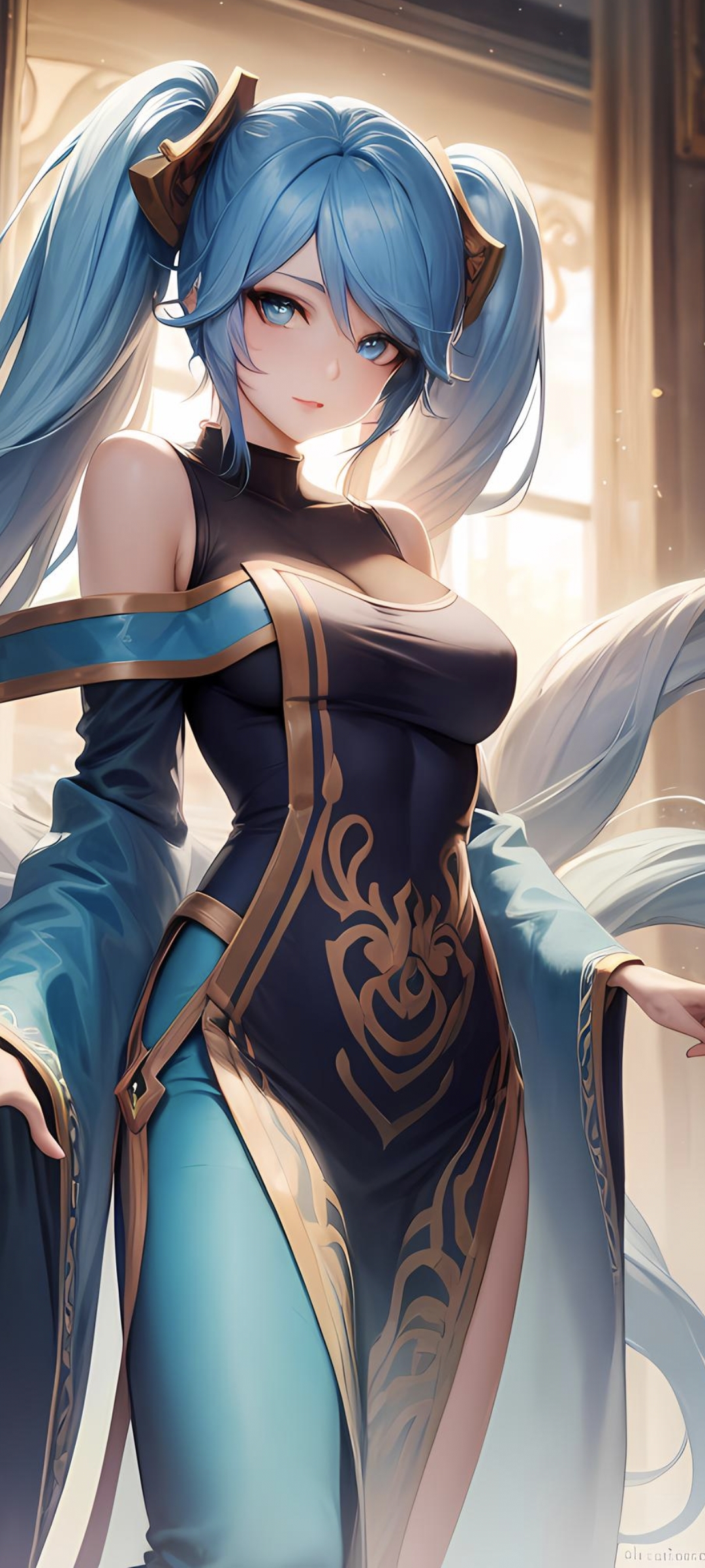 ai绘画# 琴瑟仙女·娑娜