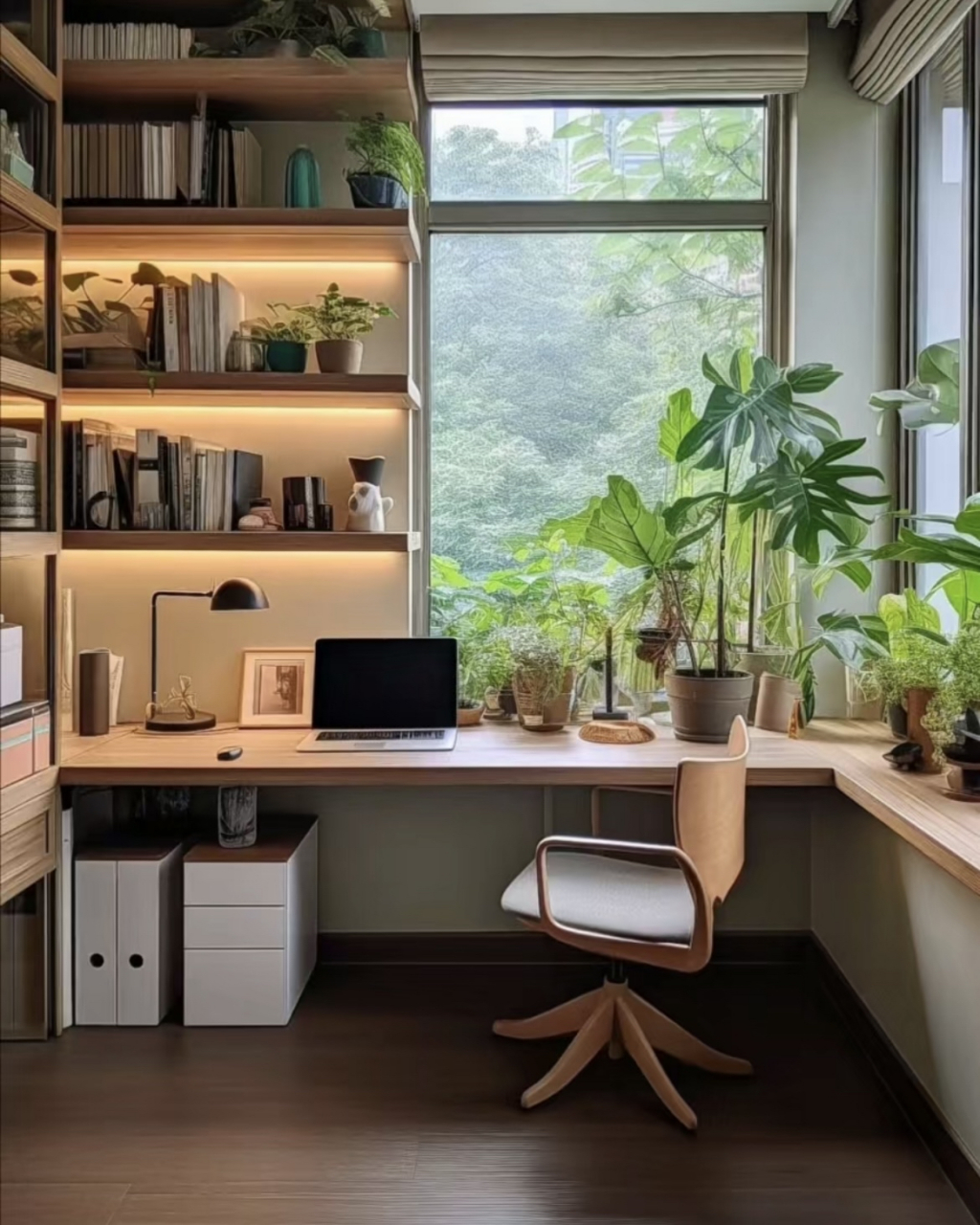 不会真的有人不喜欢这样的书房吧?