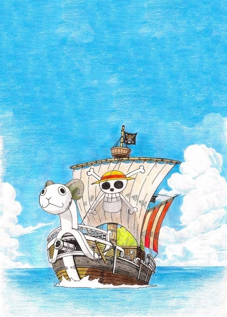 经典动漫# 黄金梅丽号是草帽海贼团的第一艘海贼船,是一艘骨架结构
