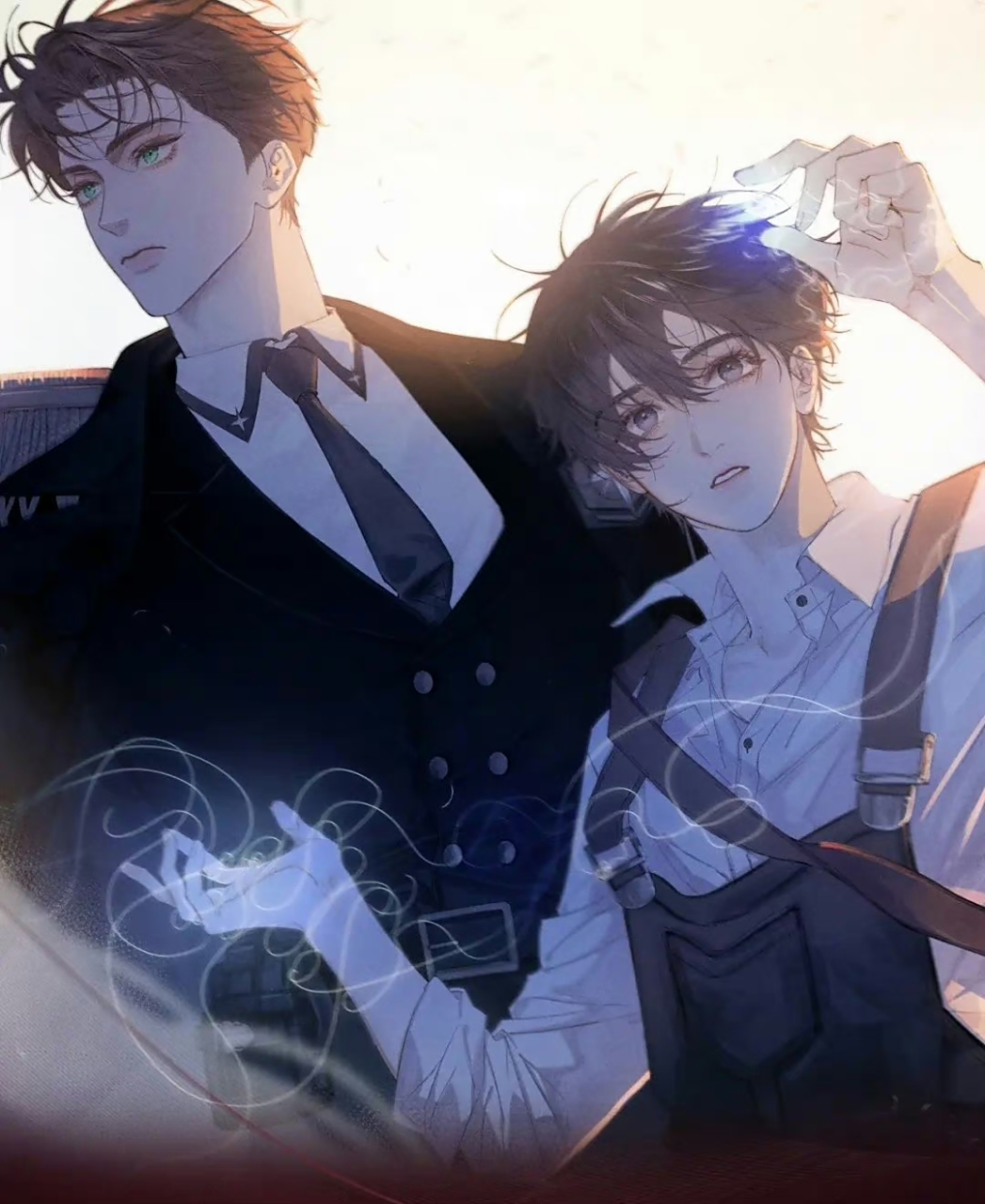 小蘑菇漫画人设图,还不错诶,期待开更!