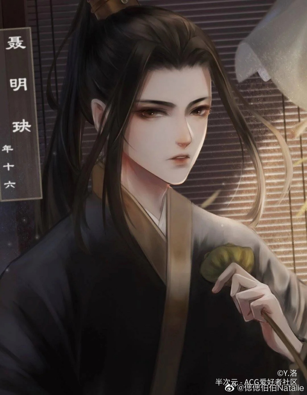 分享一下双聂的绝美颜值!(第一张是聂明玦,后一张是聂怀桑)