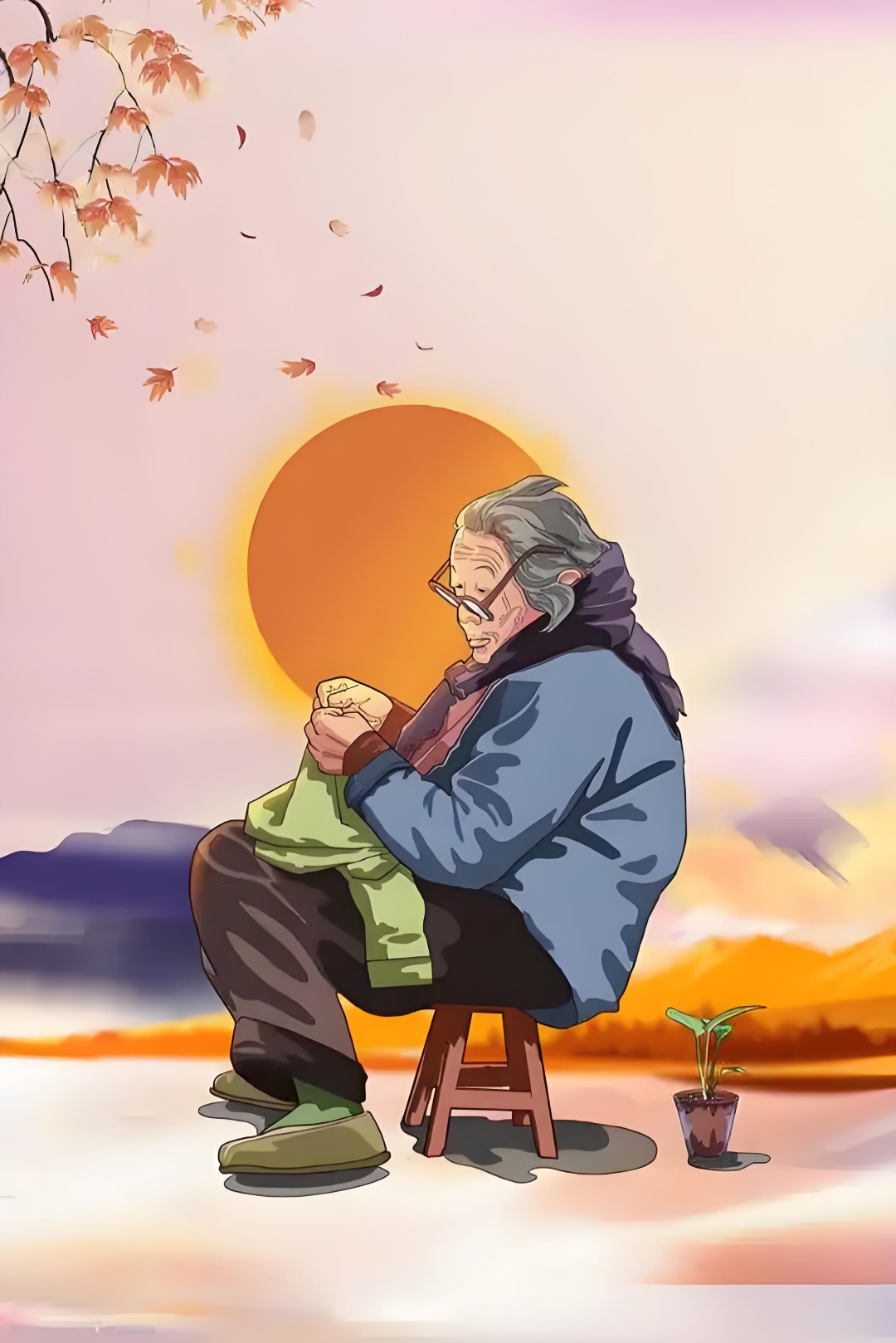 她一不高兴就洗刷,修理东西