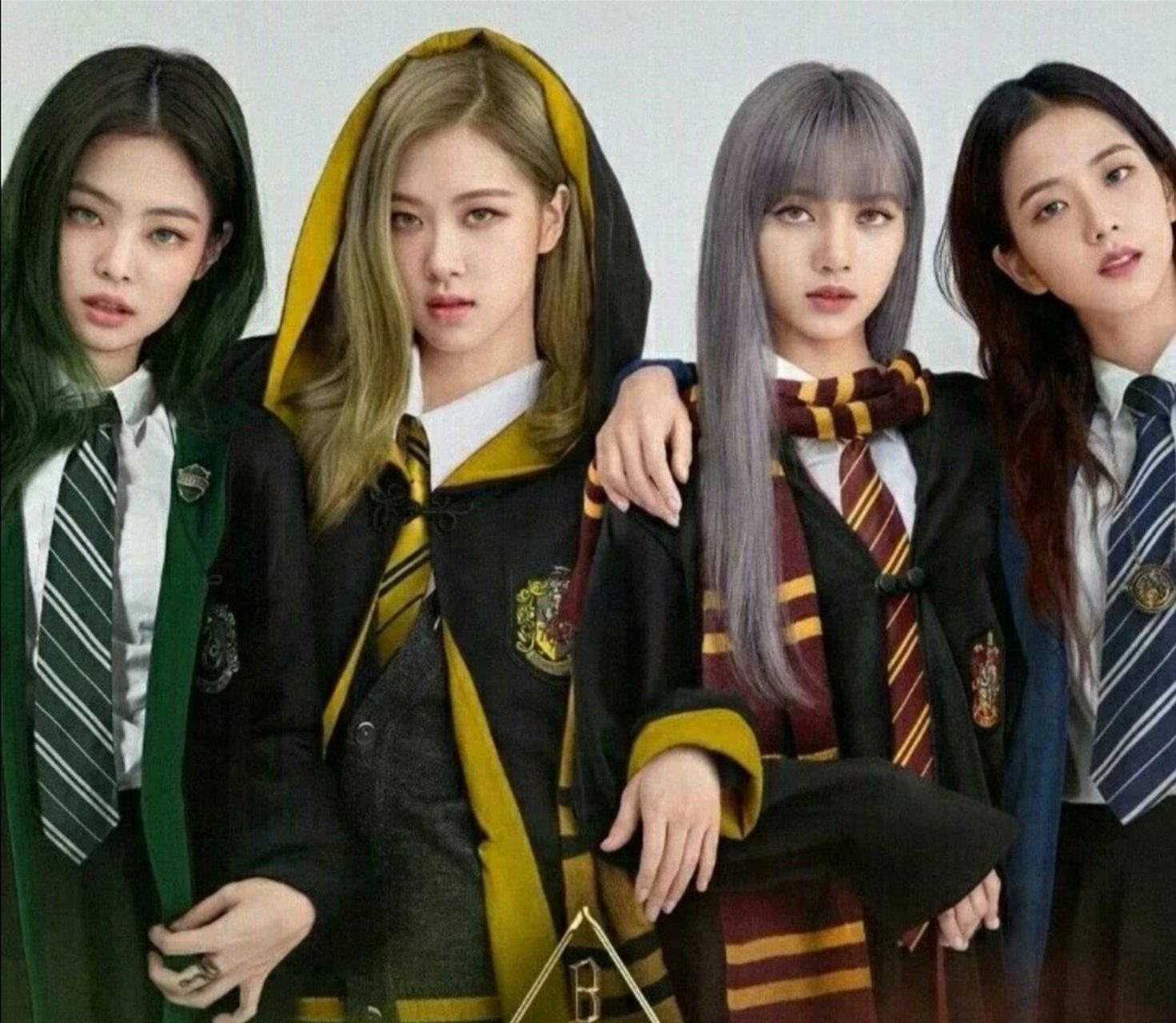 blackpink哈利波特学院风,blackpink哈利波特 blackpink·哈利波特 哈迷blink快乐了 爷青回#blackpinkjisoo