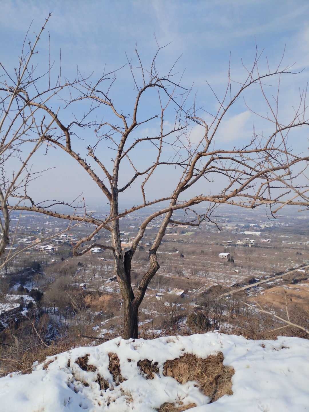 骊山雪景图片