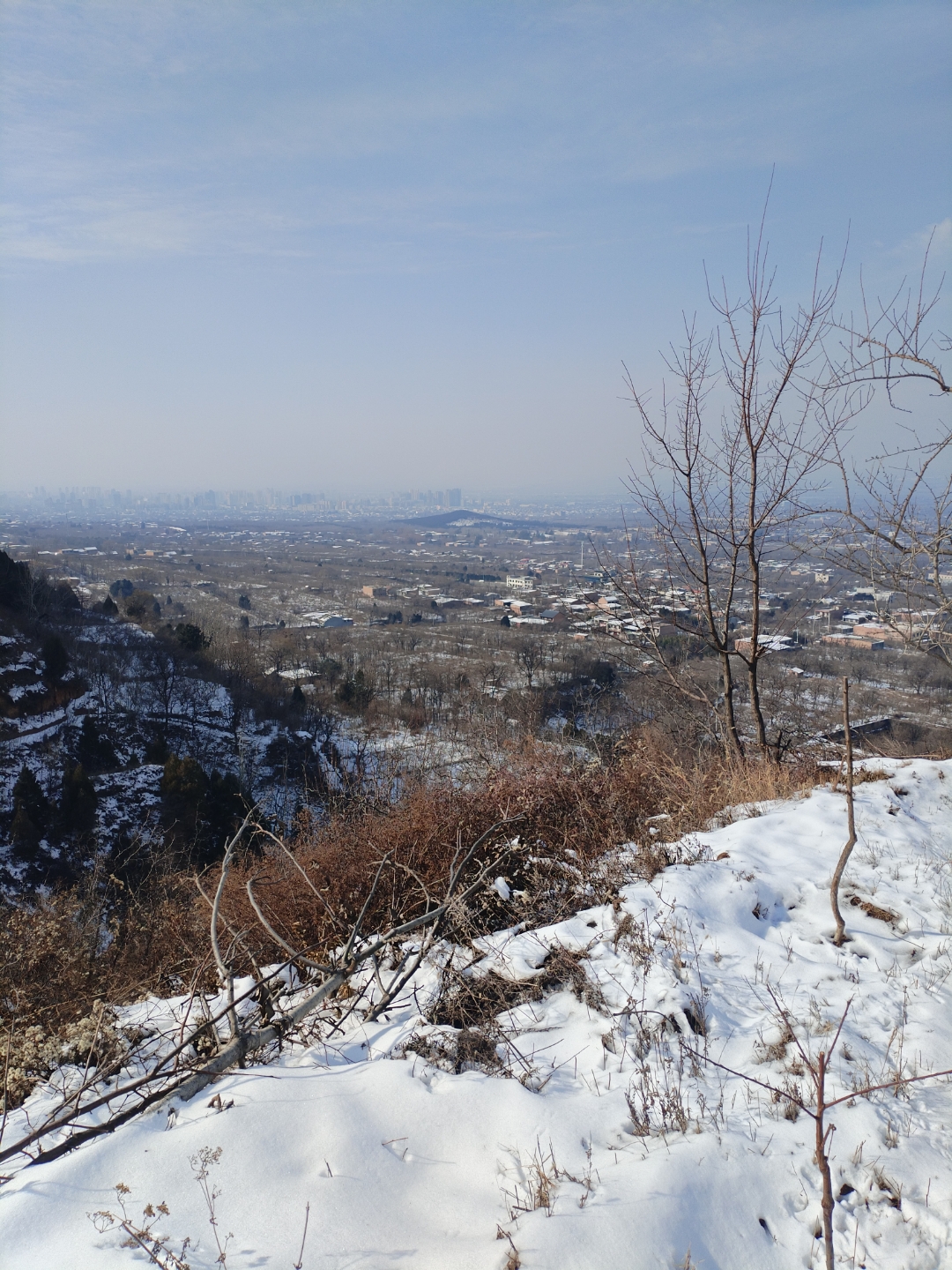 骊山雪景图片