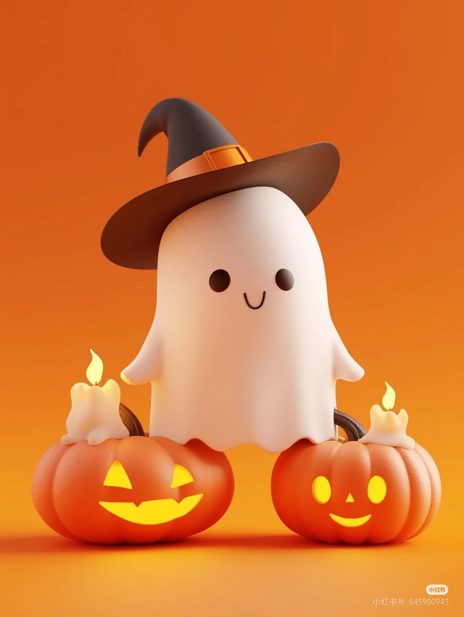 幽灵南瓜万圣节