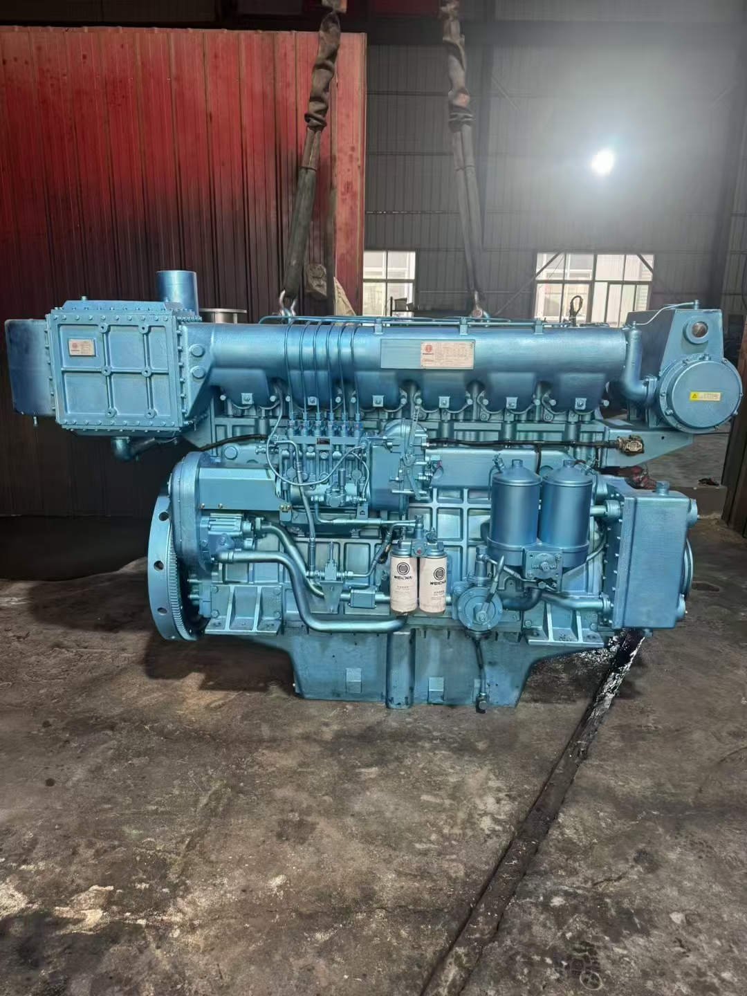 2019年潍柴whm 6160 620马力柴油机 机况完美