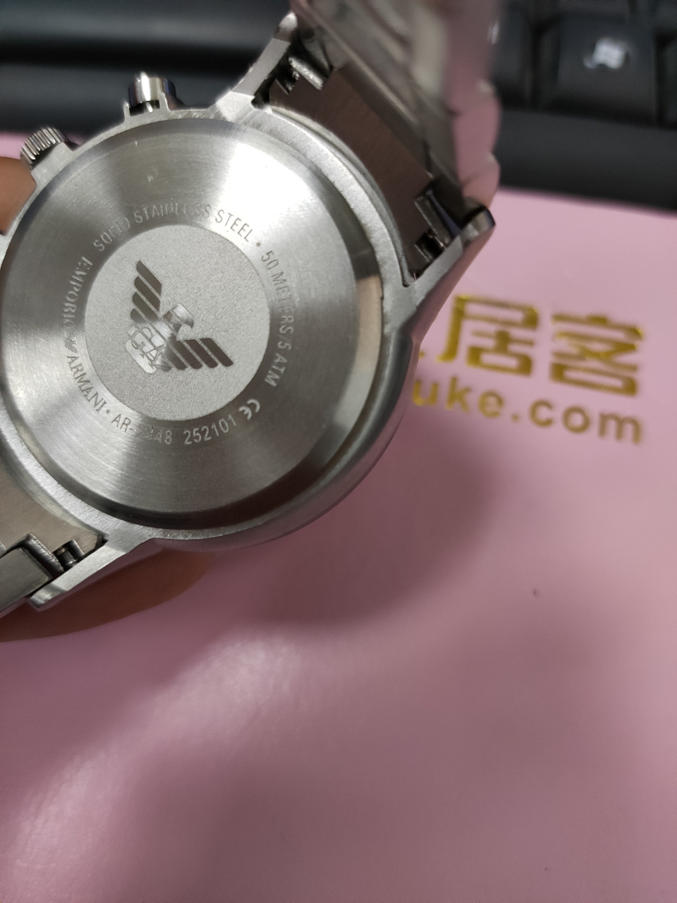 阿玛尼ar2448手表求专家鉴定真假