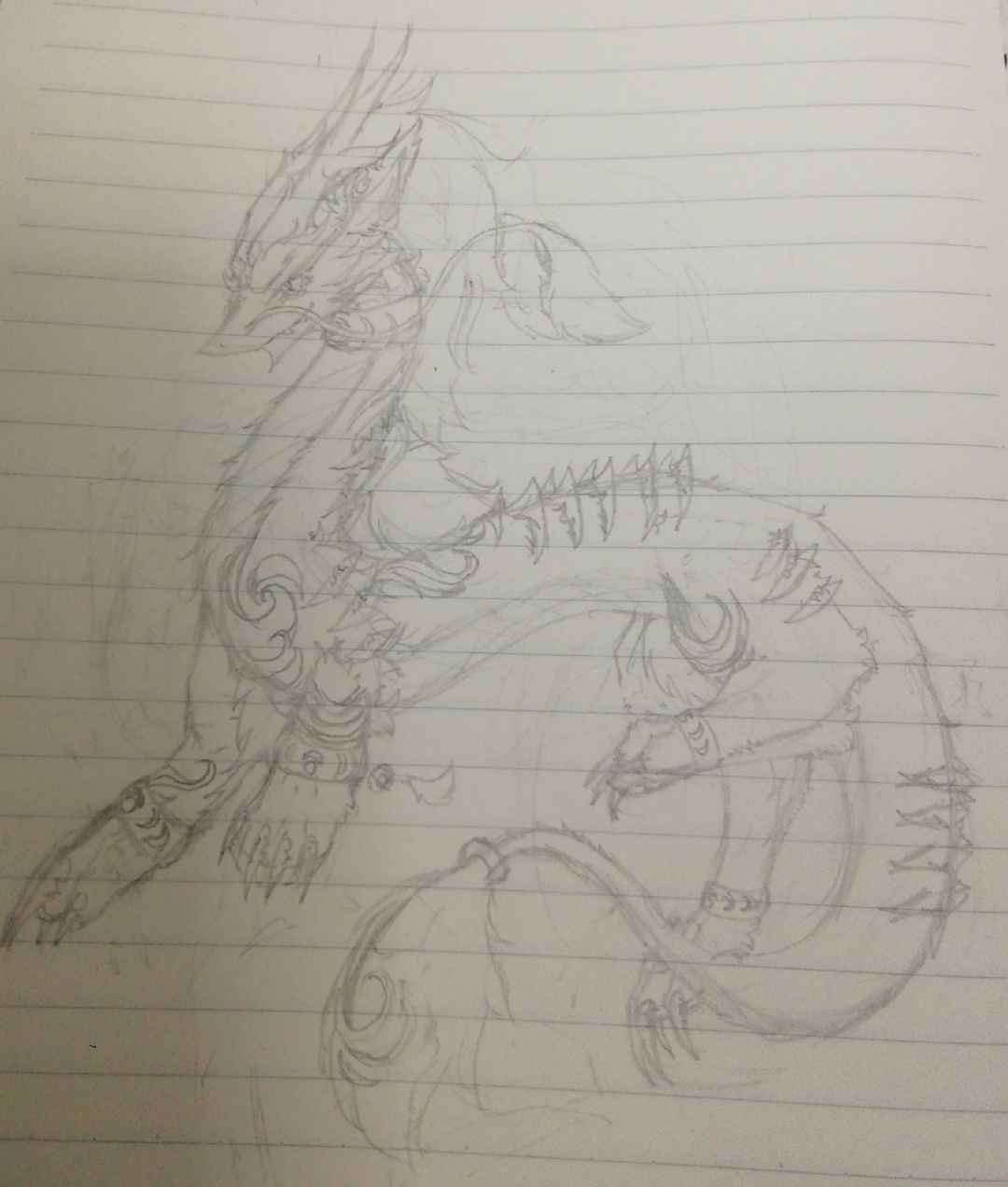 0/5】 最后一张是给俺自己的线稿,还没搓完