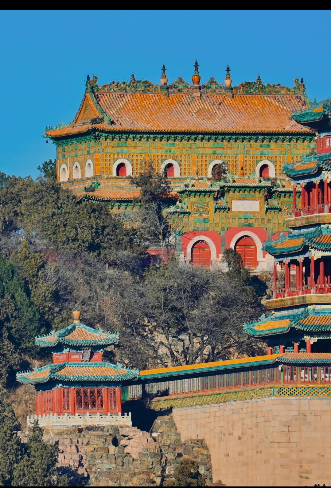 夏季百家接力赛#颐和园最神秘的建筑之一无梁殿智慧海 颐和园智慧海