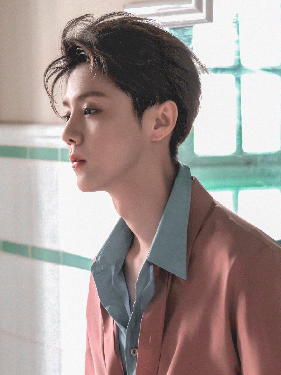 娱乐明星# #鹿晗# 他如一颗璀璨的星辰,闪烁着独一无二的光芒.