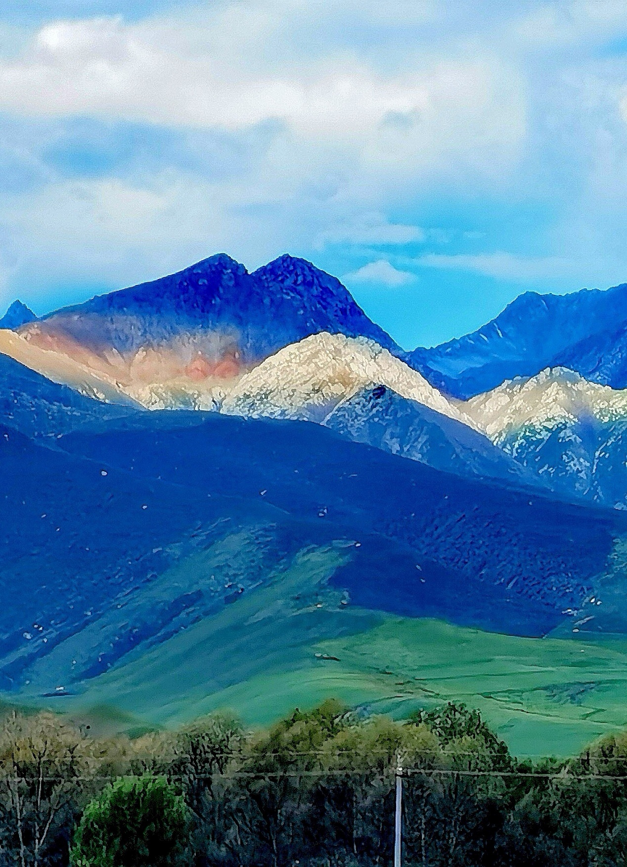 肃南巴尔斯圣山图片