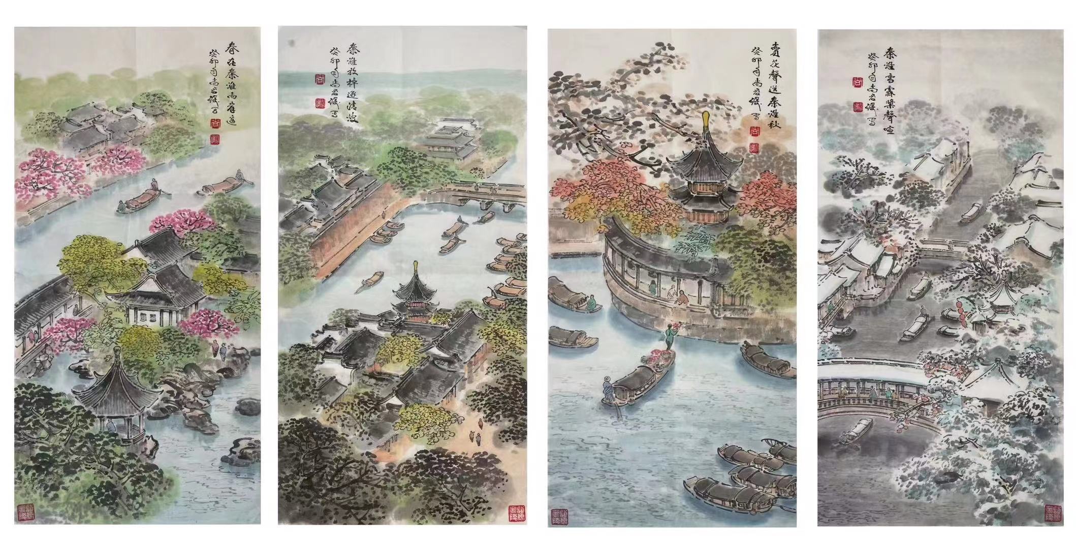 金陵八家图片