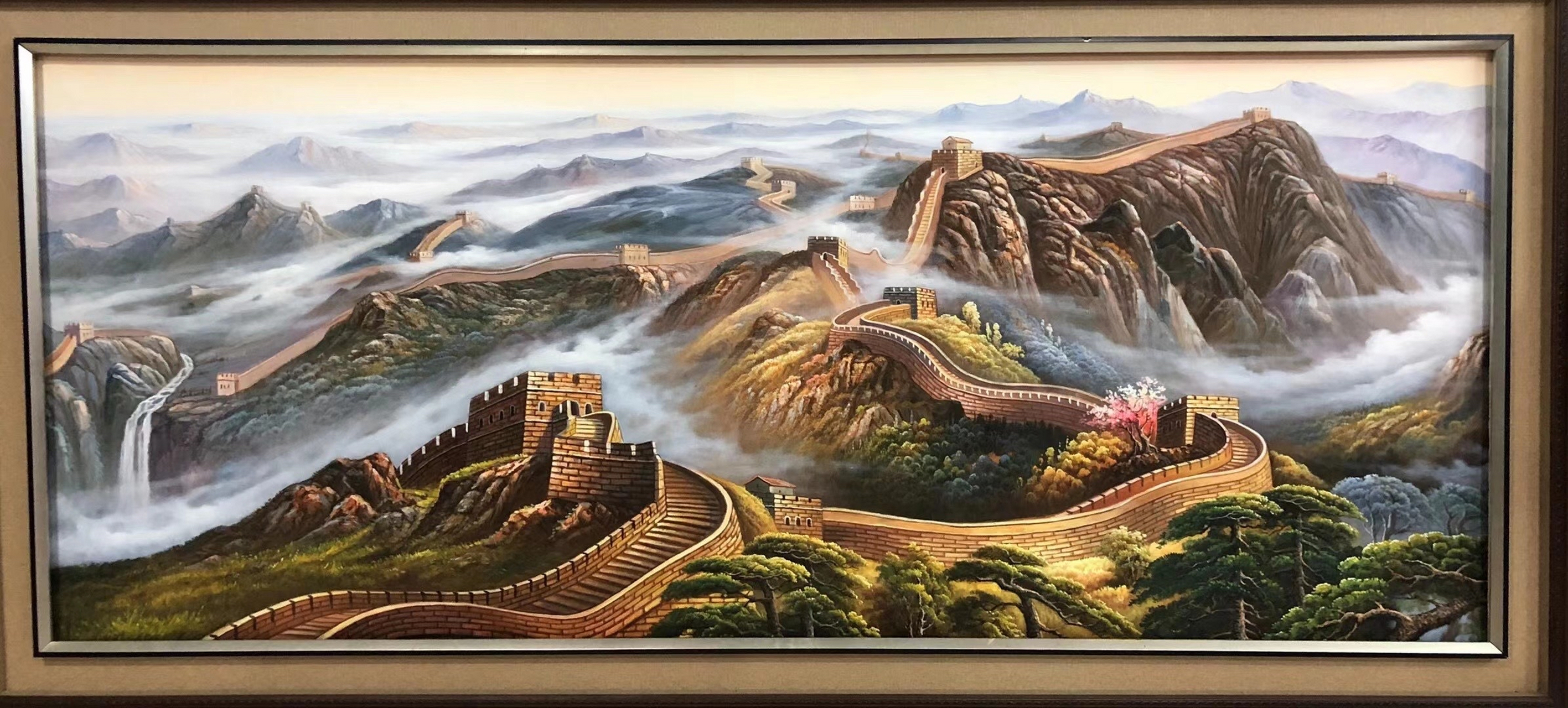 郑一坡作品集精品油画现货90 220cm