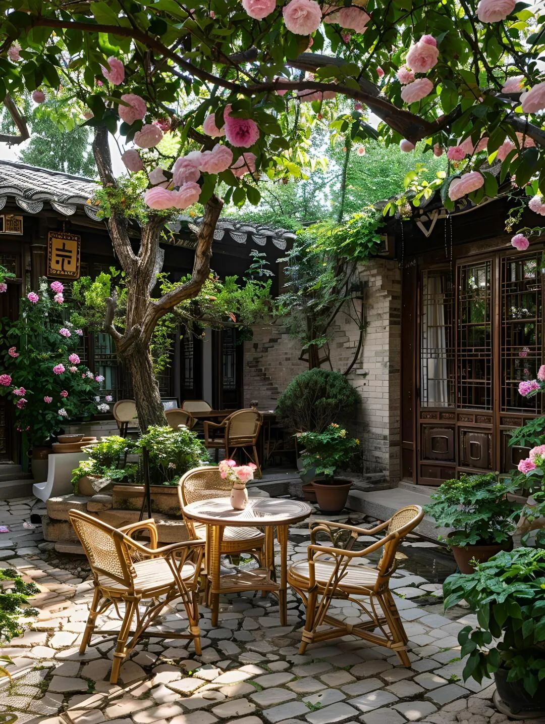 走进这里,仿佛走进了一首古诗词中,每一砖每一瓦