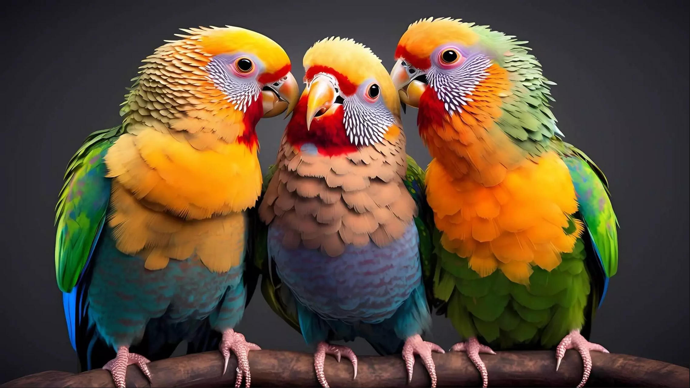 #搞笑萌宠#从没见过这么漂亮的鹦鹉,我的天啊!我惊呆了!……