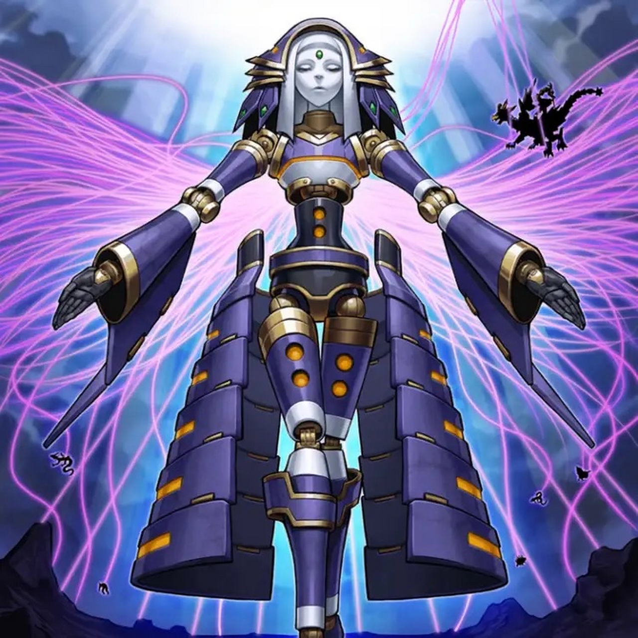 游戏王# 游戏王卡图分享:影依,竞技环境的常青树,都2023年了,怎么