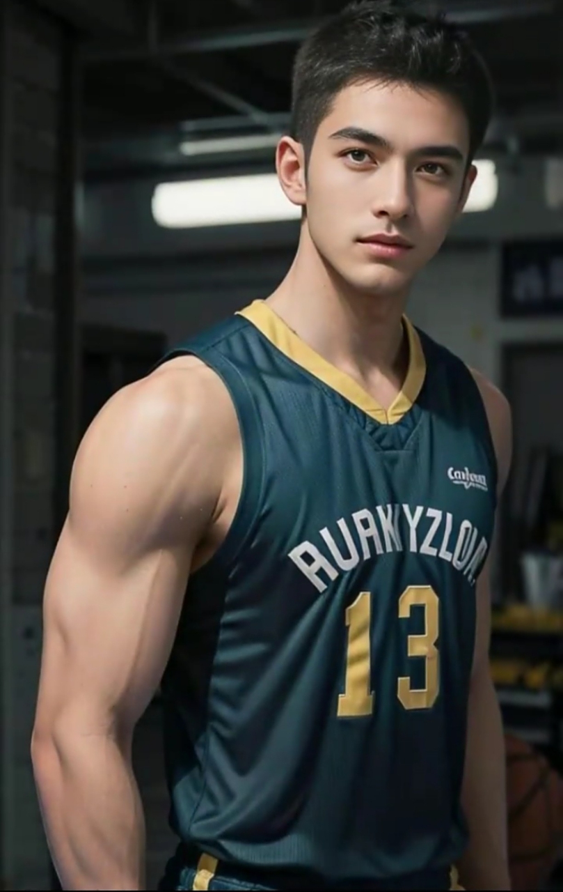 体育生帅哥,太有型了,酷毙[色][嘻嘻]