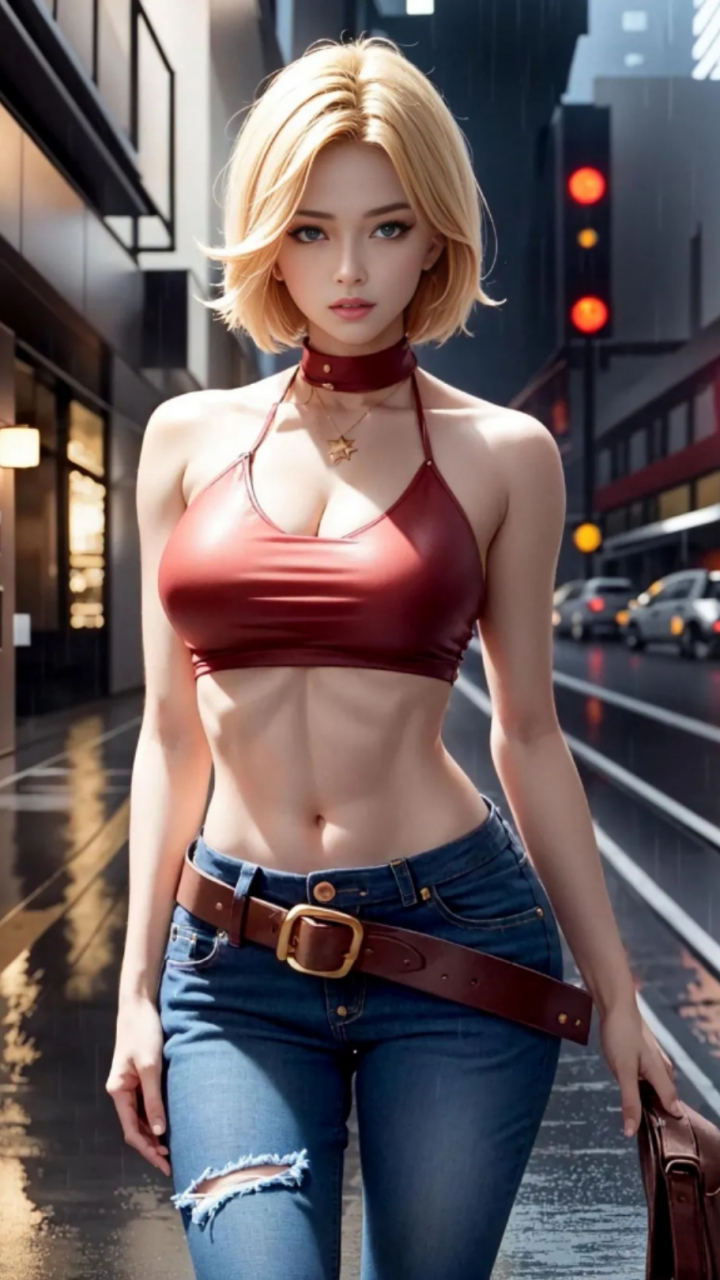 ai绘画,《拳皇》玛丽