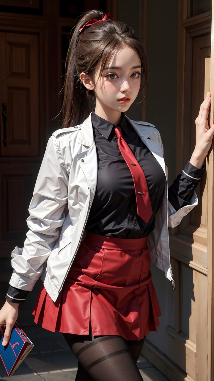 黑衣女神降临!97身穿皮衣,一头黑发,神秘又性感,让人无法移开视线.