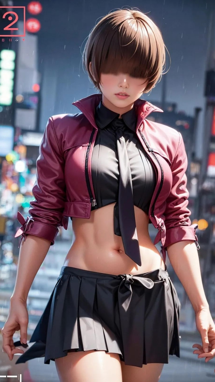 ai绘画,《拳皇》夏尔米