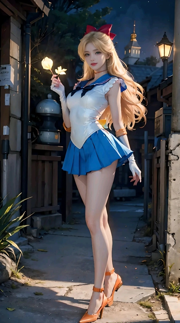 ai绘画,《美少女战士》爱野美奈子