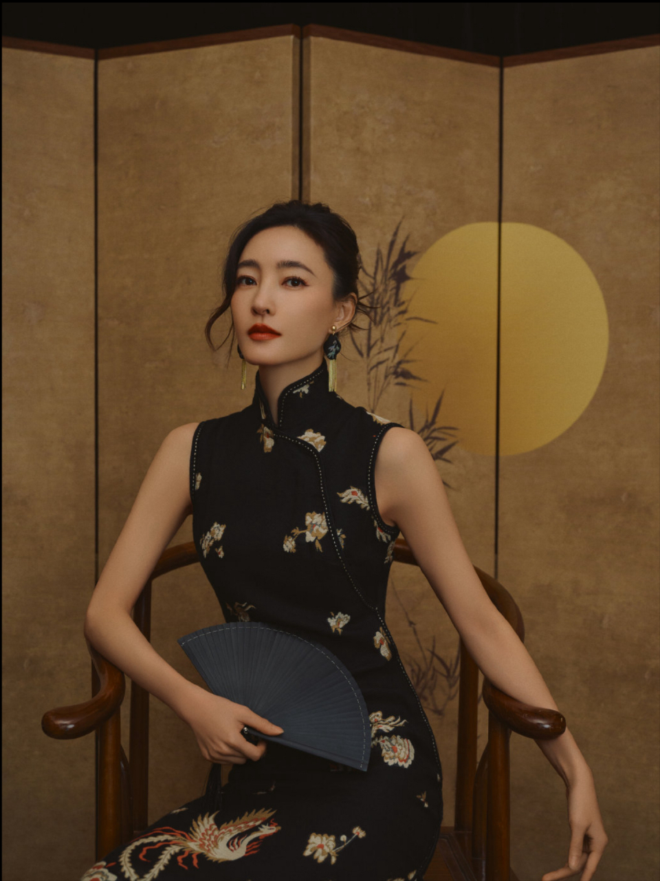 王丽坤的旗袍造型太惊艳了99!